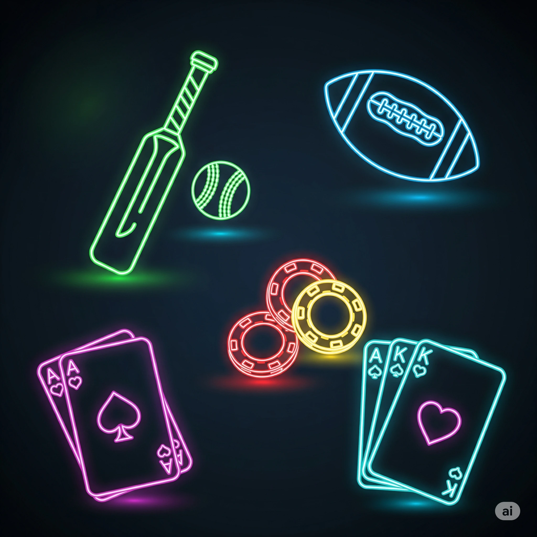 Live cricket and casino options