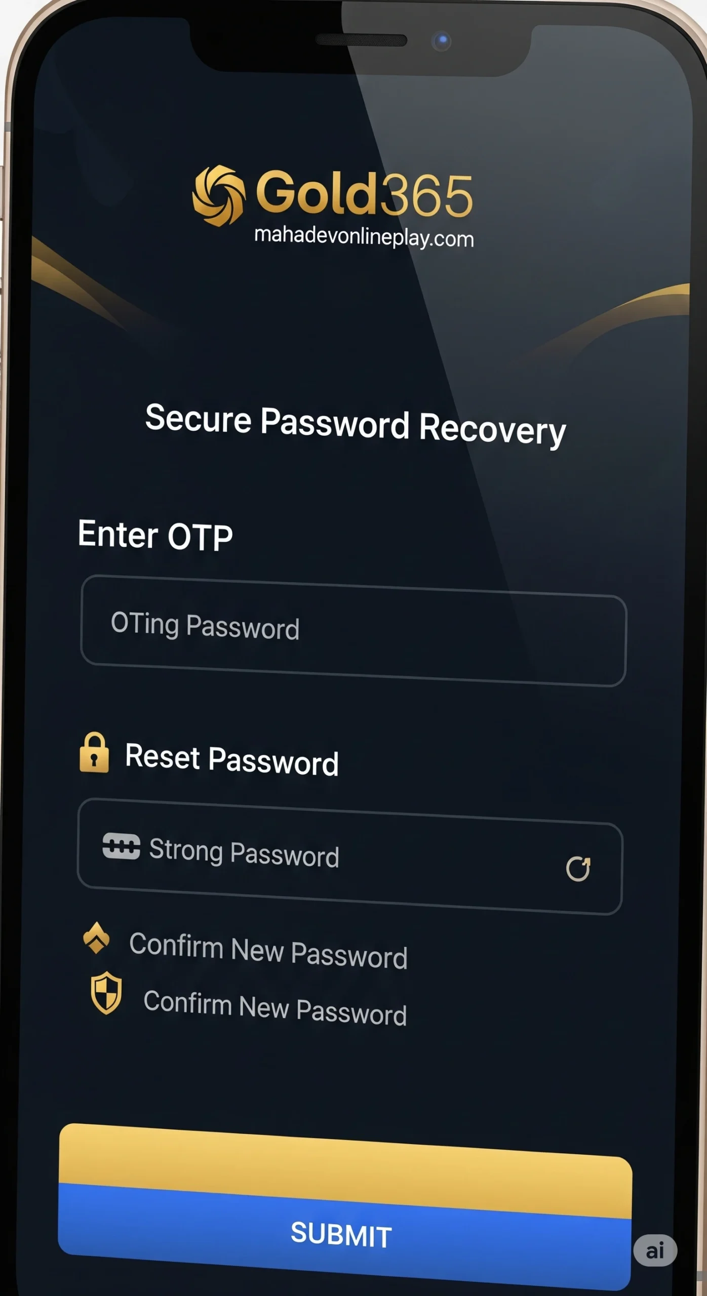 Gold365 App Password Reset – Secure Recovery on mahadevonlineplay.com
