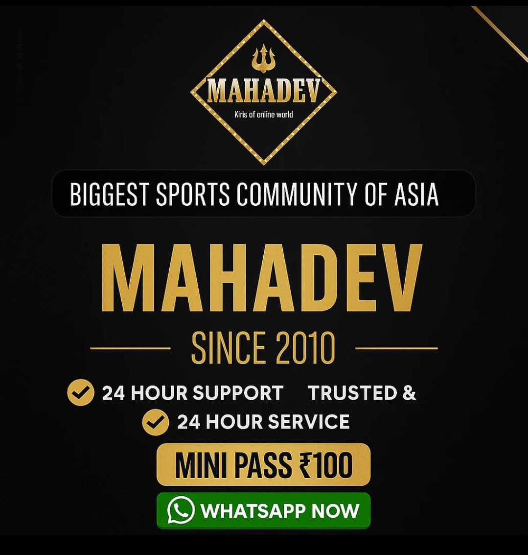 MahadevBook live cricket betting interface with real-time match stats