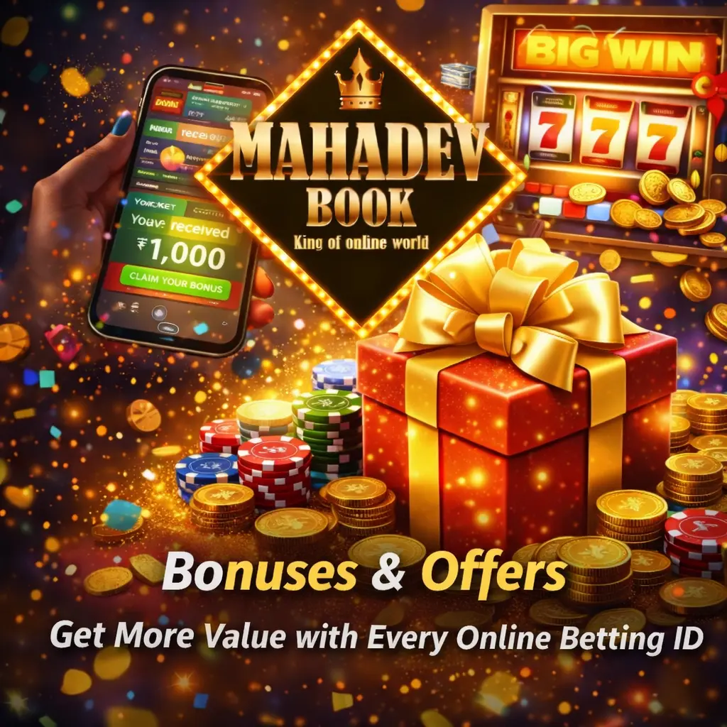 Mahadev Book bonuses and offers online betting ID welcome bonus cashback free spins