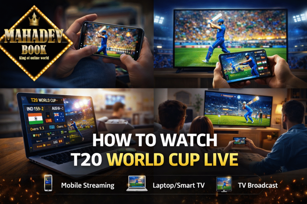 How to watch T20 World Cup Live on mobile, laptop, and TV with streaming options