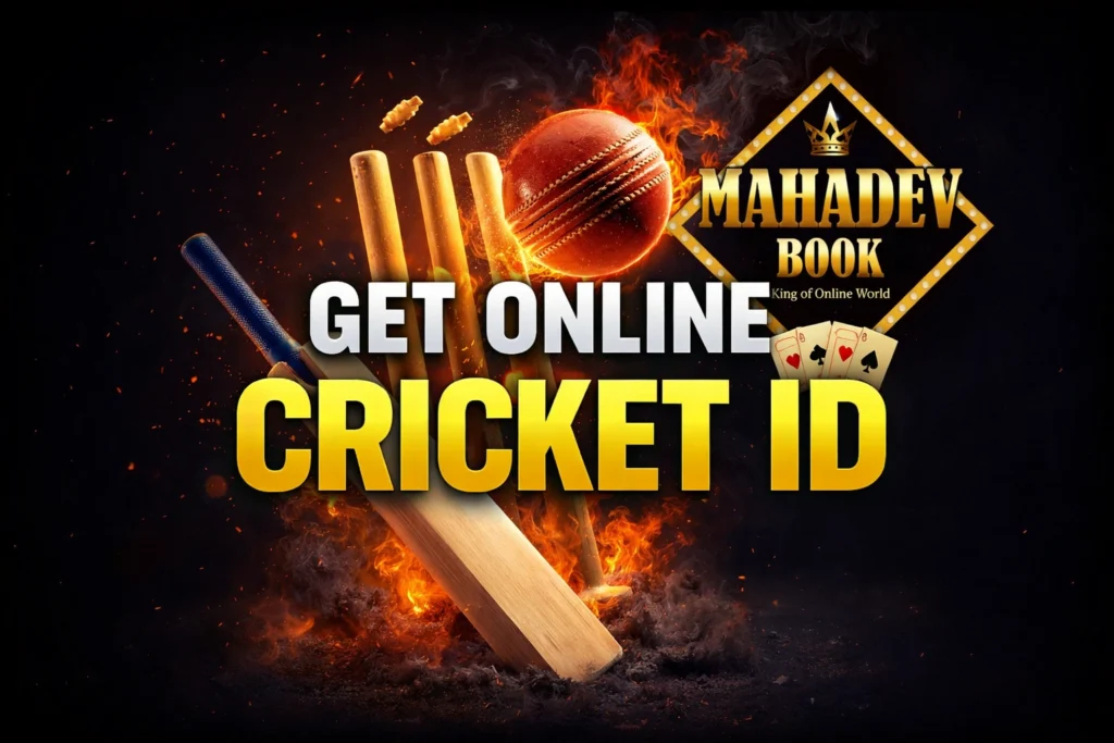 Mahadev Book logo for get online cricket id platform