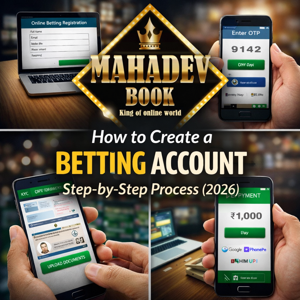 Mahadev Book betting account registration and verification process 2026