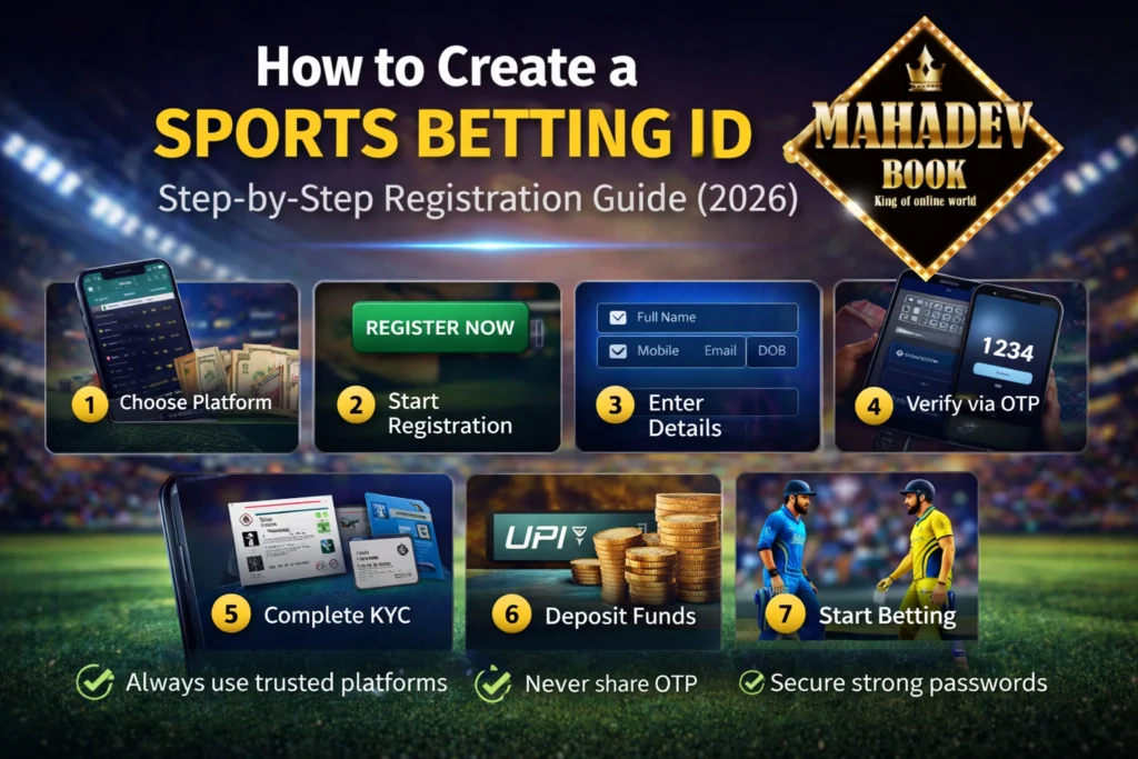 How to Create Sports Betting ID Step-by-Step Registration Guide 2026