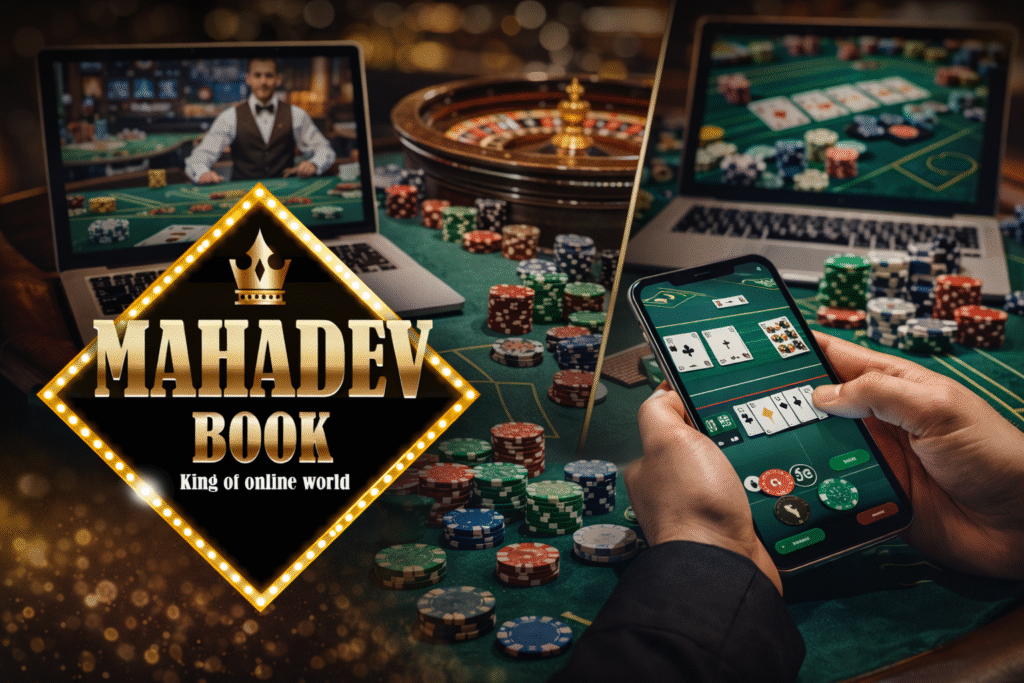Mahadev Book online casino table games blackjack roulette poker mobile casino