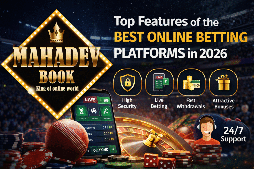 Top Features of Best Online Betting Platforms 2026 Mahadev Book