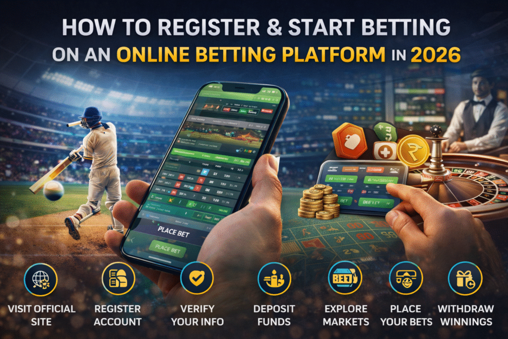 Step by Step Guide to Register on Online Betting Platform in 2026