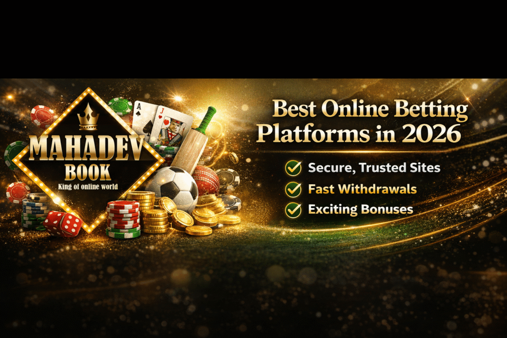 Best Online Betting Platform Mahadev Book Logo 2026
