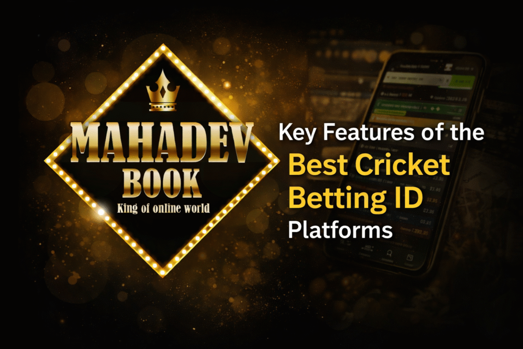 Mahadev Book logo highlighting key features of the best cricket betting ID platforms for secure online cricket betting